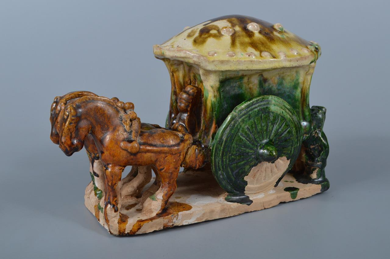 Sancai horse wagon 三彩馬車 - Image 2