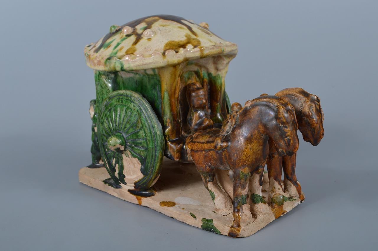Sancai horse wagon 三彩馬車