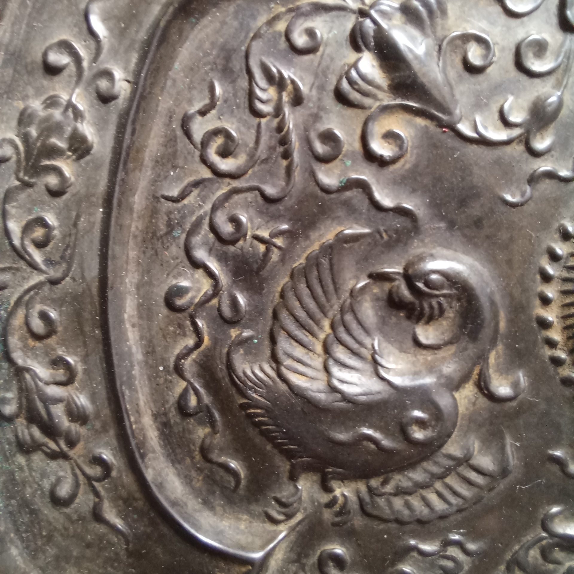 唐雙鳳銅鏡 Tang Bronze Mirror - Image 6