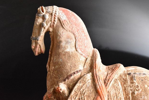 彩陶馬 Grey ware of a horse