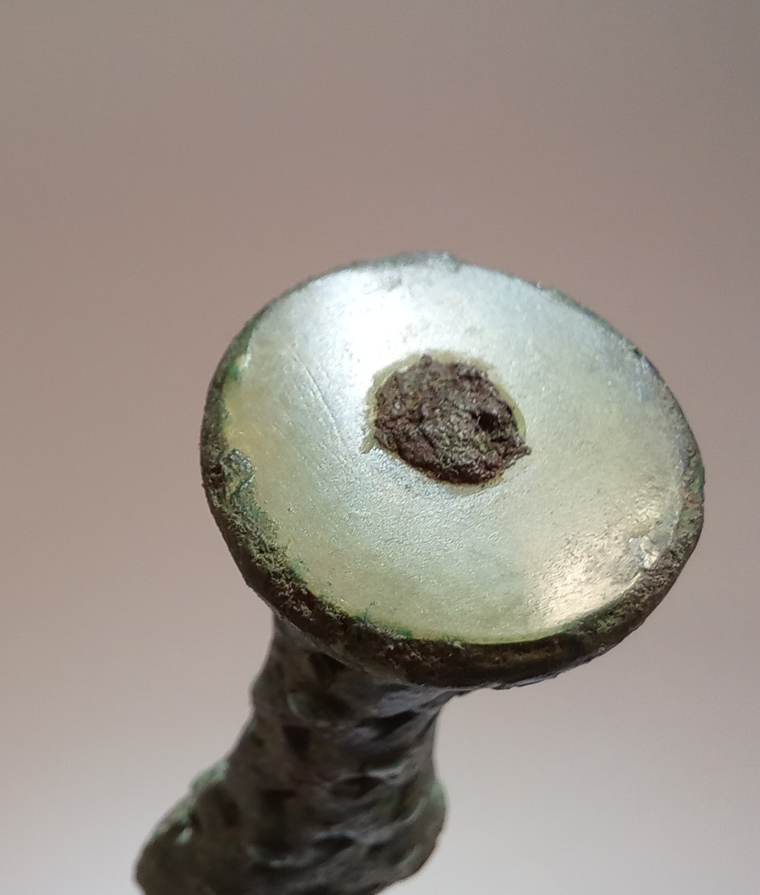 Bronze turquoise dagger 鑲玉綠松石匕首 - Image 9